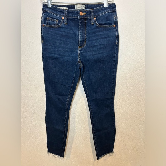 Universal Thread Blue High Rise Skinny Jeans Size 6 - Picture 1 of 8